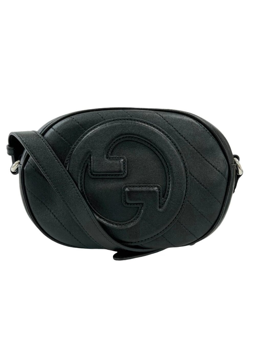 Gucci Shoulder Bag Black Blanc